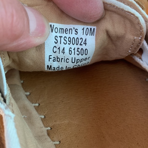 NWOT, Sperry espadrille style in ivory/ / lace trim jute trim - Picture 7 of 7